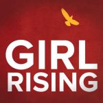 Logo for Girls Rising - Their mission is to change the global mindset about how girls are valued